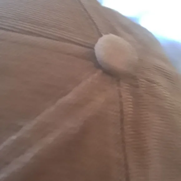 Aeropostale A87 Fitted Brown Hat Baseball Cap L XL Beige Khaki Embroidered LOGO - Picture 5 of 16